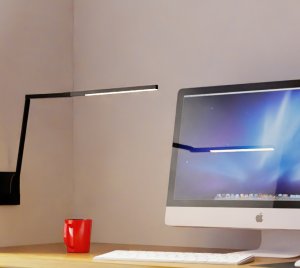 Slim Profile LED Wall Light with Slat Wall, Hardwire, or Plug-In Mounting Configurations