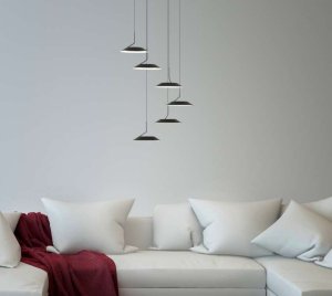 Modern Minimalist Royyo Pendant Light with Elegant Circular Design for Sophisticated Interiors
