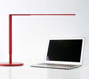 Slim LED Desk Lamp with Adjustable Color Temperature and Built-In USB Charging Port