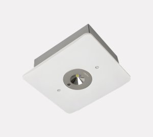 Recessed LED Emergency Light with Integrated Battery Backup for Marine Applications