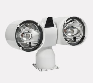 Dual-Head Marine Searchlight with Integrated FLIR Thermal Imaging Camera