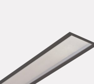 Architectural Recessed Linear LED Fixture with Integrated Emergency Lighting Options