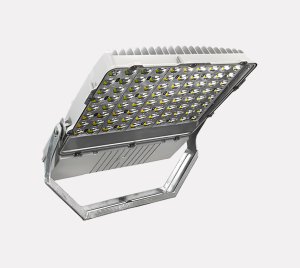 DALI Dimmable Industrial LED Floodlight for HDTV Recording and Large Area Outdoor Lighting