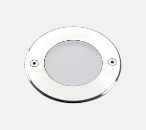 All-Weather LED Fixture for Recessed Outdoor Lighting in Urban and Commercial Settings