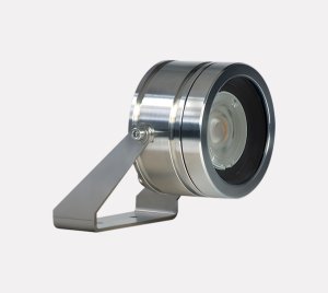 Submersible LED Spotlight with RGB/RGBW Color Mixing Options for Architectural and Underwater Installations