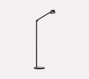 Adjustable LED Floor Lamp with Seamless 3-Way Movement and D2W Dimming