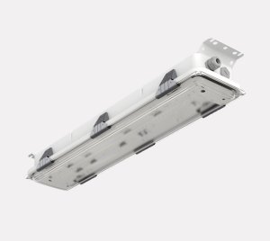 Watertight DALI Dimmable Linear LED Light for High Humidity Environments and Industrial Applications