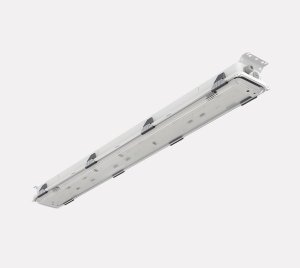 Waterproof Industrial Lighting Fixture for Freezer Rooms and Refrigerated Environments