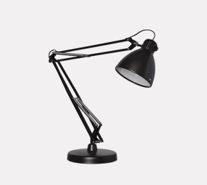 Human Arm-Inspired Design Task Light with Spring-Loaded Joints for Smooth Adjustments
