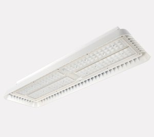 Linear Industrial High-Bay LED Light with Long Driver Lifetime and Smart DALI Control