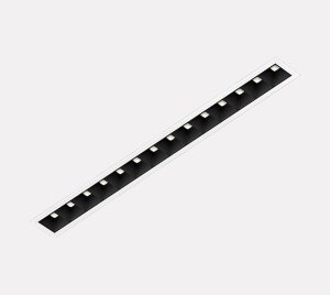Linear Recessed LED Downlight with Reflector, Louvre, Microprismatic, and Opal Optic Choices