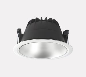 LED Downlight with Tunable White and RGBW for Commercial and Institutional Spaces