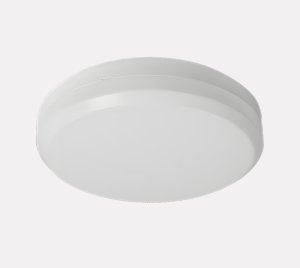 Surface-Mount Circular LED Wall/Ceiling Light for Moisture-Prone or Dusty Environments