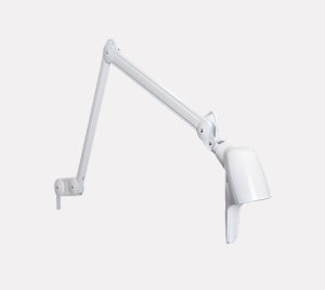 Hospital LED Bedhead Light with Wall, Table, and Floor Mounting Options for Patient Reading and Examination