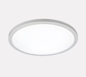 Circular Edge-Lit Tunable White LED Panel for Human-Centric Lighting