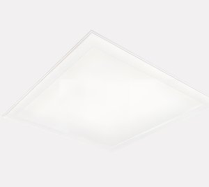 Recessed LED Panel Light with Fraunhofer IPA Certification for Cleanroom and Lab Use