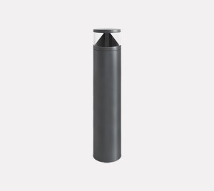 Cylindrical LED Bollard with NightDim Smart Light Management