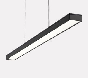 DALI-Dimmable LED Pendant Fixture with Balanced Up/Down Lighting for Modern Interiors