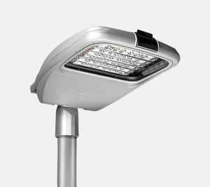 LED Street Luminaire with DALI Dimmable Driver for Roadways, Pathways, and Public Spaces
