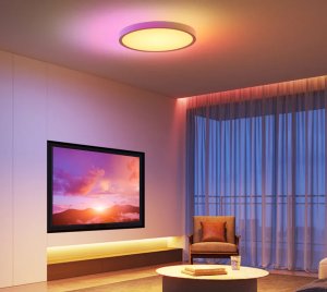 Govee RGBWW + RGBIC Smart Ceiling Light with Tunable White and Multicolor Ambient Backlight