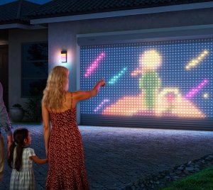 Govee Smart RGB LED Curtain Light with Animated GIF Display and SceneStage Sync