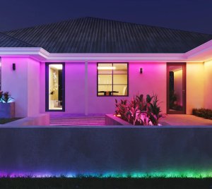 Govee Wi-Fi/Bluetooth Outdoor RGBIC LED Strip Light for Christmas, Halloween, and Seasonal Lighting