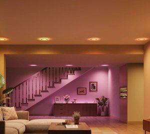 Govee Smart Recessed Ceiling Light with Night Light Mode and Multi-Zone RGB Effects
