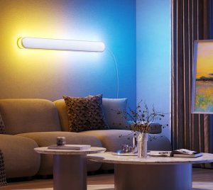 Govee Smart LED Wall Sconce with RGB+White Light and Matter Integration