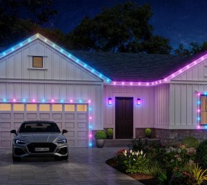 Govee Outdoor Pixel String Light with RGBICW Smart Color Effects and Music Sync