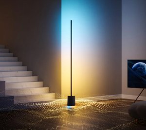 Govee Smart LED Floor Lamp with RGBICWW Multicolor Control and Built-In White Noise Generator