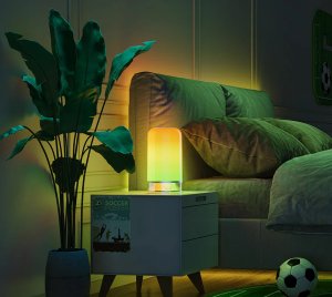 Govee Smart RGBICWW Table Lamp with App and Voice Control for Dynamic Ambient Lighting