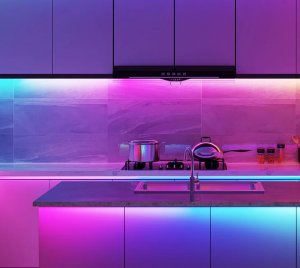 Govee Smart RGBIC LED Strip Light with Diffuser Cover