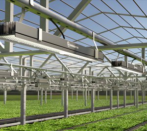 Heliospectra MITRA X Flex Far-Red Enabled Wireless LED Grow Light for Greenhouse Cultivation