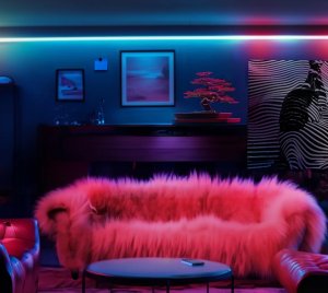 LIFX Neon Flex Smart LED Strip Light for Gaming, TV Backlighting, and Room Accents