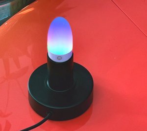 LIFX Multicolor Wi-Fi Smart LED Candle Bulb with RGBW Colors and Tunable White Light from 1500K to 9000K