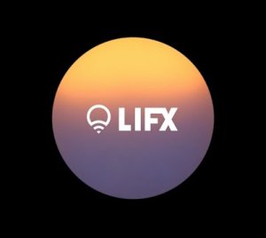 LIFX Flush Mount RGBW Smart LED Ceiling Light with Matter Integration and Individual Uplight Control