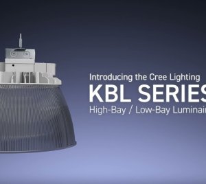 Cree KBL Series LED Low-Bay and High-Bay Lights for Gymnasiums, Industrial Facilities, and Retail Spaces