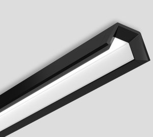 Axis Zen Surface Architectural LED Linear Luminaire with DALI, POE, and Emergency Backup Options