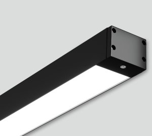 Outdoor LED Linear Wall Light with Configurable Drivers for Smart Building Integration