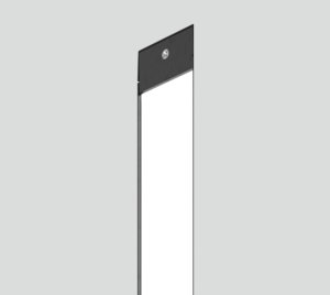 Architectural-Grade Recessed Wet Location Vertical LED Fixture for Soffits, Canopies, and Covered Walkways