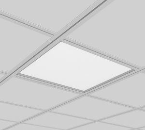 Axis Armstrong TrayFit LED Panel Light for DynaMax Structural Grid Systems with POE and Smart Building System Drivers