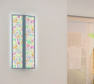 Biophilic Healthcare Lighting Sconces for Patient Rooms and MRI Imaging Suites