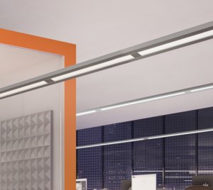 Architectural Linear LED Pendant Light with High CRI and PoE Driver Compatibility