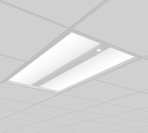 Recessed Multi-Function Overbed Troffer Light for Patient Rooms and Healthcare Facilities