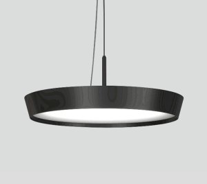 Direct Downlight Pendant Fixture with Fade-to-Black Lutron Compatibility