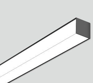Architectural Linear Wall-Mount LED Fixture with Glare-Free Dual-Sided Lens