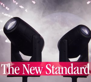 LED Moving Head Light with TruTone Variable CRI Technology for Indoor and Outdoor Events