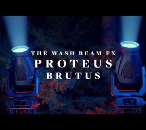 Outdoor Moving Head Wash Light with Full CMY, Gobos, and Framing Effects