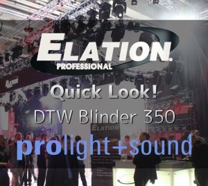 LED Blinder with IP65 Locking Connectors and Flicker-Free Technology for Broadcast-Quality Lighting