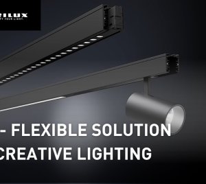 LED Track System for Ceilings, Walls, and Suspended Installations